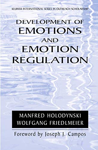 Beispielbild fr Development of Emotions and Emotion Regulation zum Verkauf von Blackwell's