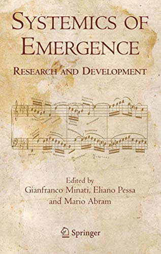 Stock image for Systemics of Emergence : Research and Development for sale by Ria Christie Collections