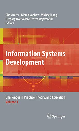 9781441940223: Information Systems Development: Challenges in Practice, Theory, and Education Volume 1
