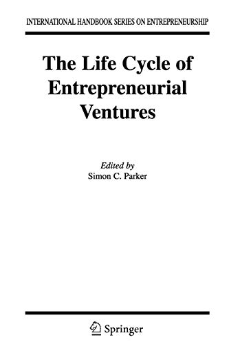 9781441940728: The Life Cycle of Entrepreneurial Ventures: 3