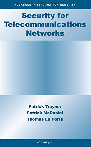 9781441944382: Security for Telecommunications Networks: 40 (Advances in Information Security)