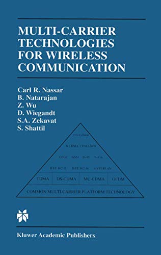 9781441949370: Multi-Carrier Technologies for Wireless Communication