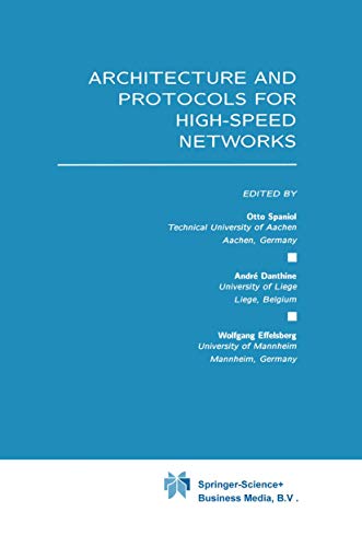 9781441951489: Architecture and Protocols for High-Speed Networks