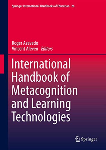 Imagen de archivo de International Handbook of Metacognition and Learning Technologies a la venta por Buchpark