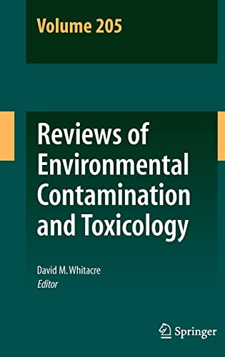 Stock image for Reviews Of Environmental Contamination And Toxicology, Volume 205 for sale by Basi6 International
