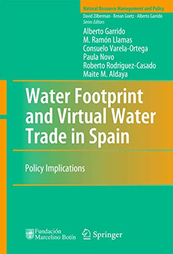 9781441957405: Water Footprint and Virtual Water Trade in Spain: Policy Implications (Natural Resource Management and Policy, 35)