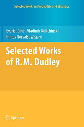 Beispielbild fr Selected Works of R.M. Dudley zum Verkauf von Ria Christie Collections