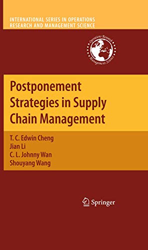 Stock image for Postponement Strategies in Supply Chain Management. for sale by Gast & Hoyer GmbH