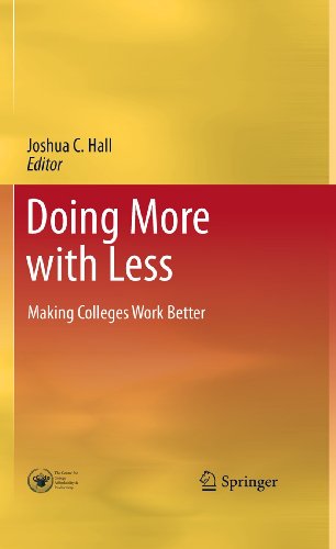 Stock image for Doing More with Less: Making Colleges Work Better for sale by HPB-Red