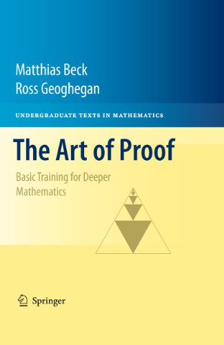 Beispielbild fr The Art of Proof: Basic Training for Deeper Mathematics (Undergraduate Texts in Mathematics) zum Verkauf von BooksRun