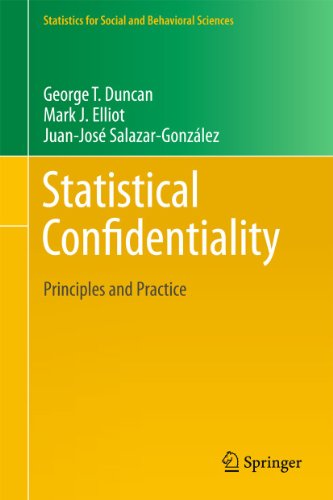 9781441978011: Statistical Confidentiality: Principles and Practice (Statistics for Social and Behavioral Sciences)