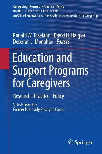 Stock image for Education and Support Programs for Caregivers : Research; Practice; Policy for sale by Ria Christie Collections
