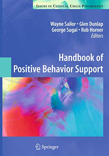 Imagen de archivo de Handbook of Positive Behavior Support (Issues in Clinical Child Psychology) a la venta por HPB-Red