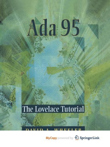 9781441985439: Ada 95: The Lovelace Tutorial
