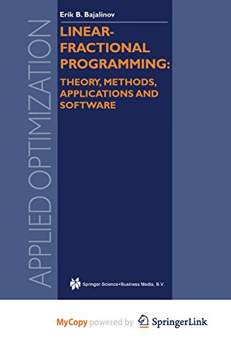 9781441991751: Linear-Fractional Programming Theory, Methods, Applications and Software