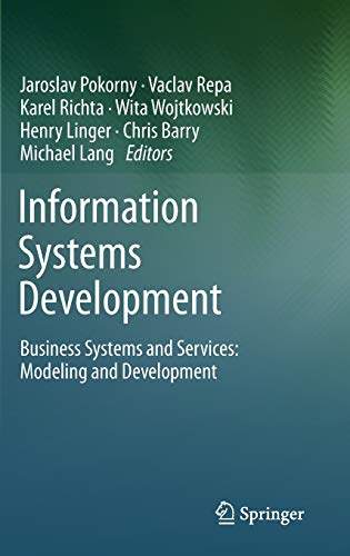 Information Systems Development Business Systems and Services: Modeling and Development - Pokorny, Jaroslav, Vaclav Repa und Karel Richta