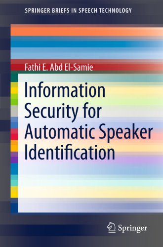 Stock image for Information Security for Automatic Speaker Identification (SpringerBriefs in Speech Technology) for sale by Lucky's Textbooks