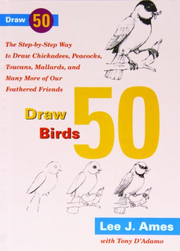 Stock image for Draw 50 Birds (Draw 50 Series , No 25) for sale by Phatpocket Limited
