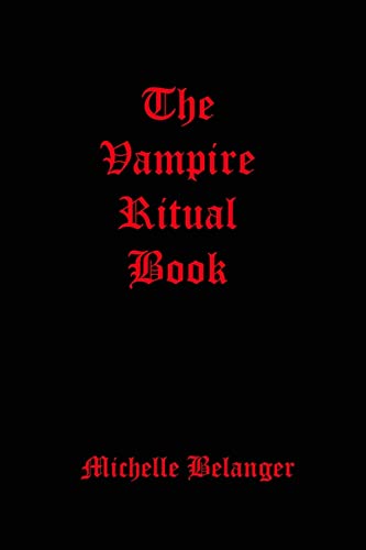 Stock image for The Vampire Ritual Book for sale by Tacoma Book Center