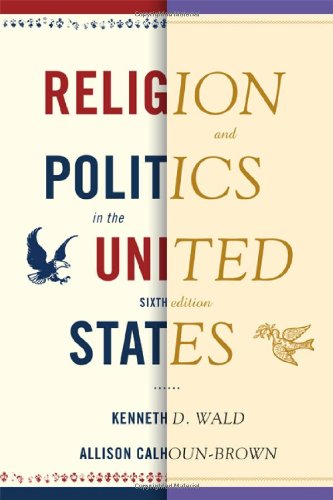 Imagen de archivo de Religion and Politics in the United States a la venta por Michael Lyons