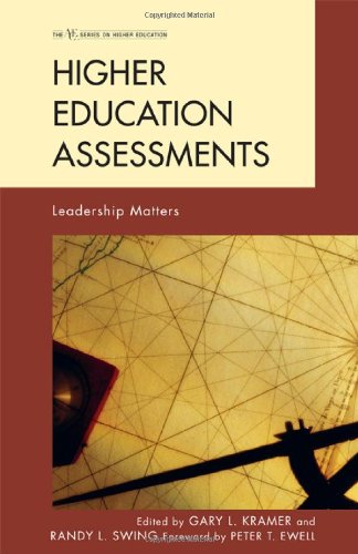 Imagen de archivo de Higher Education Assessments: Leadership Matters (The ACE Series on Higher Education) a la venta por SecondSale