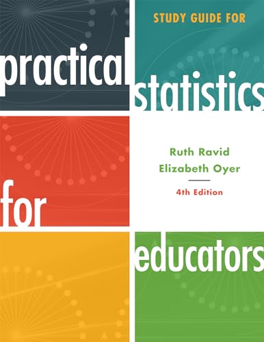 Imagen de archivo de Study Guide for Practical Statistics for Educators a la venta por SecondSale