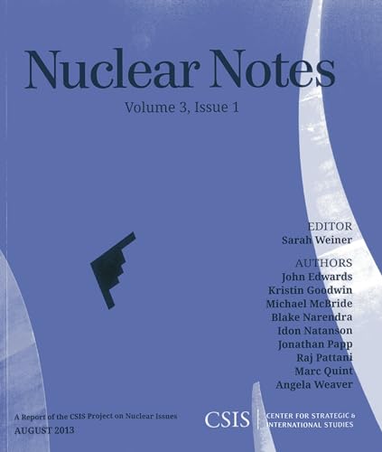 Stock image for Nuclear Notes, Volume 3, Issue 1 for sale by Ground Zero Books, Ltd.