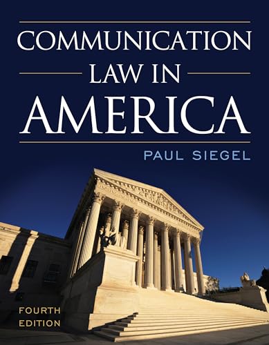 Stock image for Communication Law in America for sale by HPB-Red