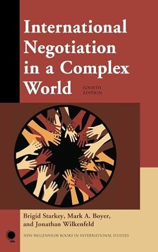 Beispielbild fr International Negotiation in a Complex World (New Millennium Books in International Studies) zum Verkauf von Textbooks_Source