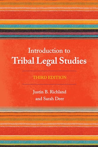 Imagen de archivo de Introduction to Tribal Legal Studies a la venta por Toscana Books