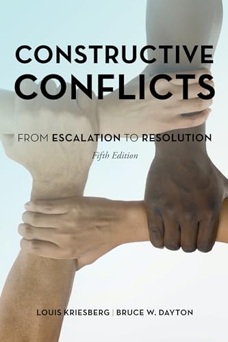 Imagen de archivo de Constructive Conflicts: From Escalation to Resolution a la venta por BooksRun