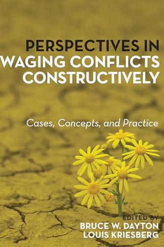 Imagen de archivo de Perspectives in Waging Conflicts Constructively: Cases, Concepts, and Practice a la venta por Devils in the Detail Ltd