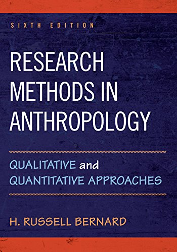 9781442268883: Research Methods in Anthropology: Qualitative and Quantitative Approaches