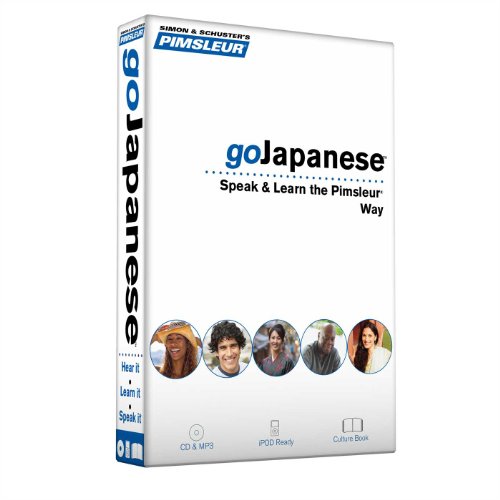 Beispielbild fr Pimsleur goJapanese Course - Level 1 Lessons 1-8 CD: Learn to Speak and Understand Japanese with Pimsleur Language Programs (1) (go Pimsleur) zum Verkauf von Books From California