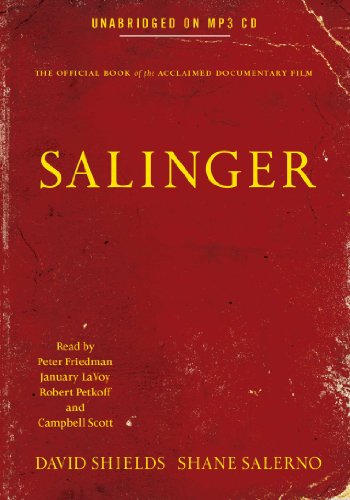 Beispielbild fr Salinger zum Verkauf von Half Price Books Inc.