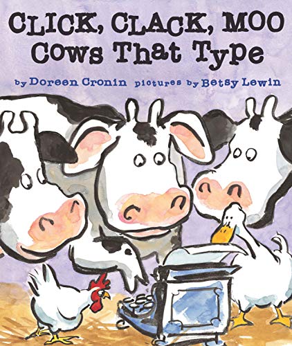 9781442408890: Click, Clack, Moo: Cows That Type (A Click Clack Book)