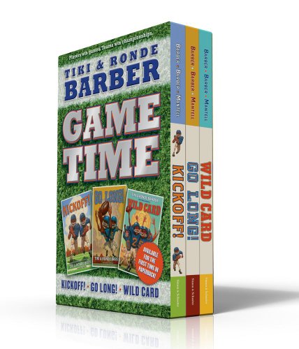 Stock image for Game Time: Kickoff!; Go Long!; Wild Card (Barber Game Time Books) for sale by Isle Books