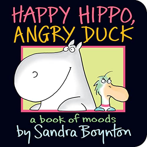 Beispielbild fr Happy Hippo, Angry Duck (Boynton on Board) zum Verkauf von Wonder Book