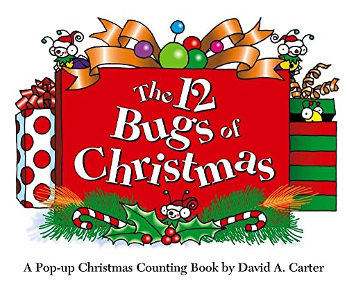 Beispielbild fr The 12 Bugs of Christmas: A Pop-up Christmas Counting Book (David Carter's Bugs) zum Verkauf von ZBK Books