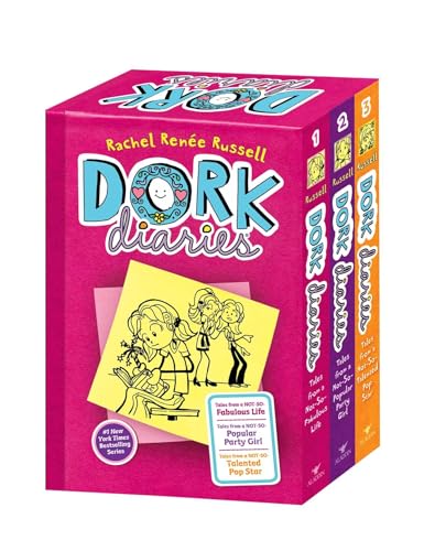 Stock image for Dork Diaries Boxed Set (Books 1-3): Dork Diaries; Dork Diaries 2; Dork Diaries 3 for sale by beneton