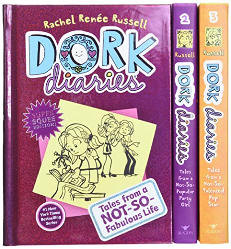 Stock image for Dork Diaries Box Set: Dork Diaries; Dork Diaries 2; Dork Diaries 3 for sale by Ergodebooks