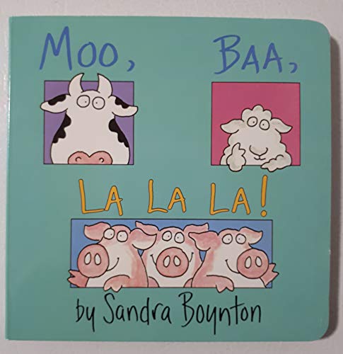 Imagen de archivo de moo, baa, la la la! a la venta por Wonder Book