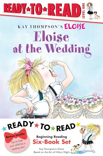 9781442449497: Eloise Ready-to-Read Value Pack, Level 1: Eloise's Summer Vacation / Eloise at the Wedding / Eloise and the Very Secret Room / Eloise Visits the Zoo / ... Throws a Party! / Eloise's Pirate Adventure