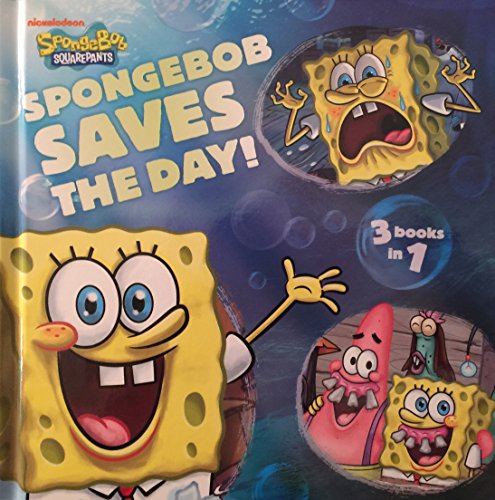 Beispielbild fr Spongebob Saves The Day 3 books in 1 zum Verkauf von SecondSale