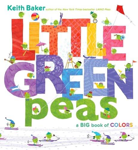 Stock image for Little Green Peas: A Big Book of Colors for sale by ThriftBooks-Dallas