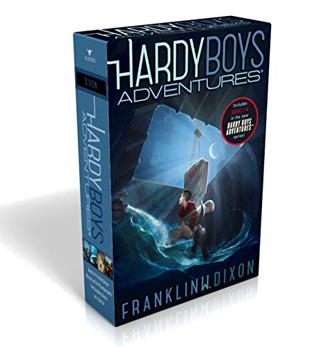 Stock image for Hardy Boys Adventures (Boxed Set): Secret of the Red Arrow; Mystery of the Phantom Heist; The Vanishing Game; Into Thin Air for sale by GF Books, Inc.