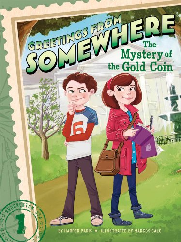 Stock image for The Mystery of the Gold Coin (1) (Greetings from Somewhere) for sale by Wonder Book