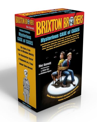 Beispielbild fr Brixton Brothers Mysterious Case of Cases: The Case of the Case of Mistaken Identity; The Ghostwriter Secret; It Happened on a Train; Danger Goes Berserk zum Verkauf von SecondSale