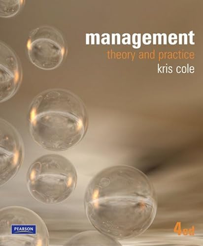 Beispielbild fr Management: Theory and Practice zum Verkauf von WorldofBooks