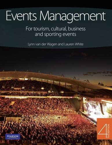 9781442534889: Event Management: for tourism, cultural business & sporting events
